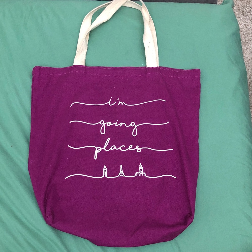 🎁 Old Navy “I’m Going Places” Tote Bag